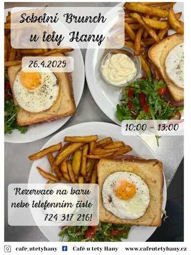 Dubnový Brunch u tety Hany