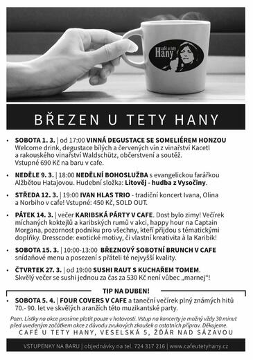 Březen u tety Hany 2025