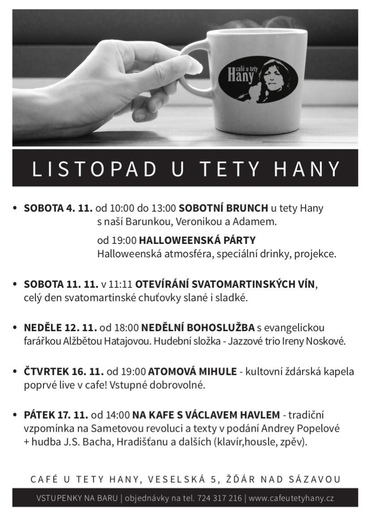 Listopad u tety Hany