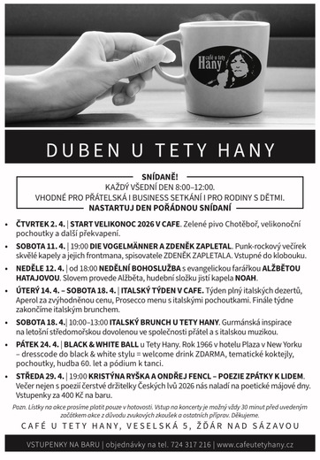 DUBEN u tety Hany 2026