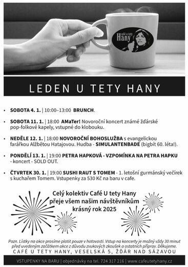 Leden u tety Hany 2025