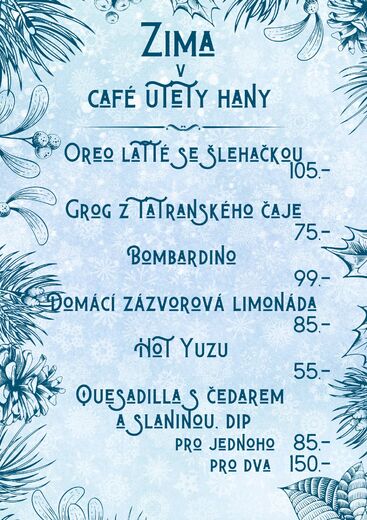 Zima v Café u tety Hany
