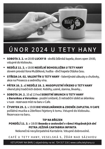 Únor u tety Hany