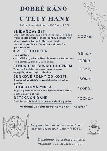 Snídaně u tety Hany