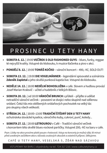 Prosinec u tety Hany