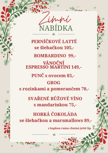 Zimní nabídka 2025