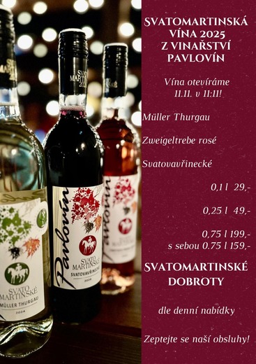 Otevírání svatomartinských vín 2025