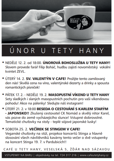 Únor u tety Hany