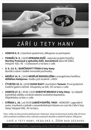 Září u tety Hany 2025